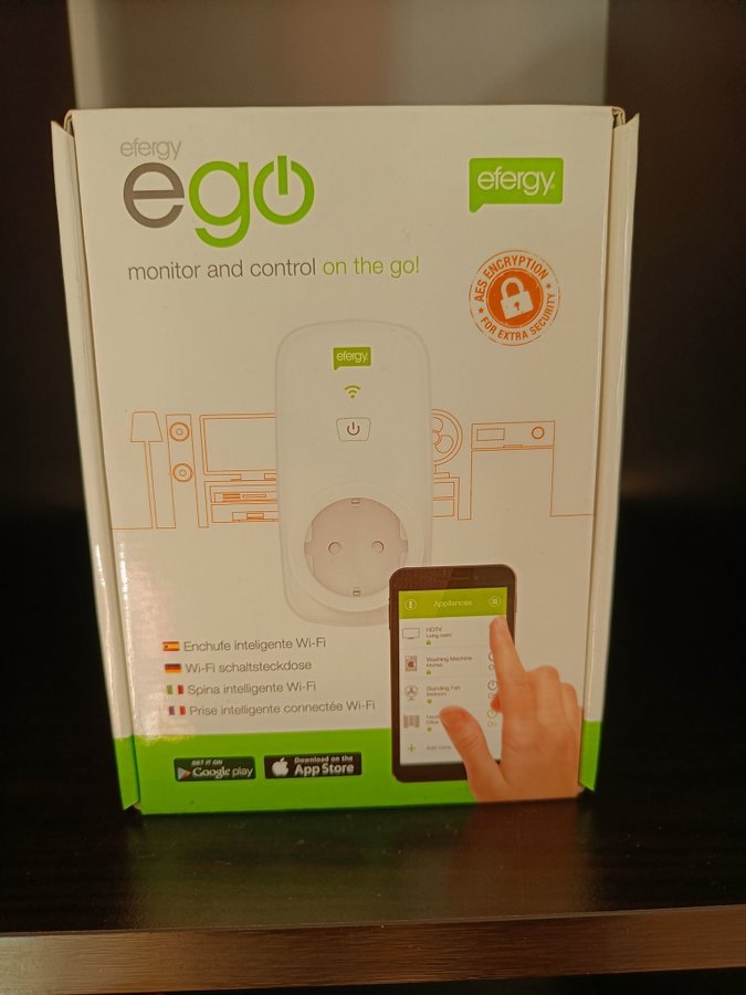 Efergy Ego Wi-Fi Connected Smart Socket