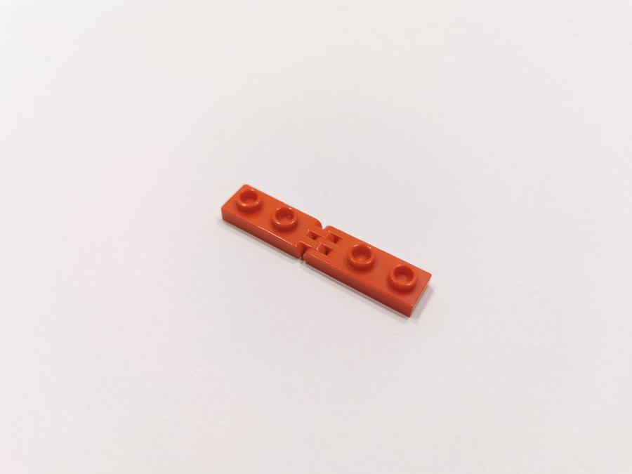 Lego - hinge - ledad - part 4275b / 4276b - röd