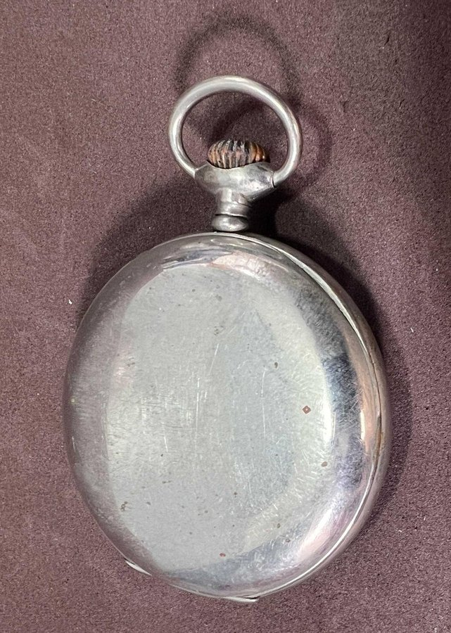 VINTAGE SILVER KLOCKA FICKUR 1800/1900-TAL