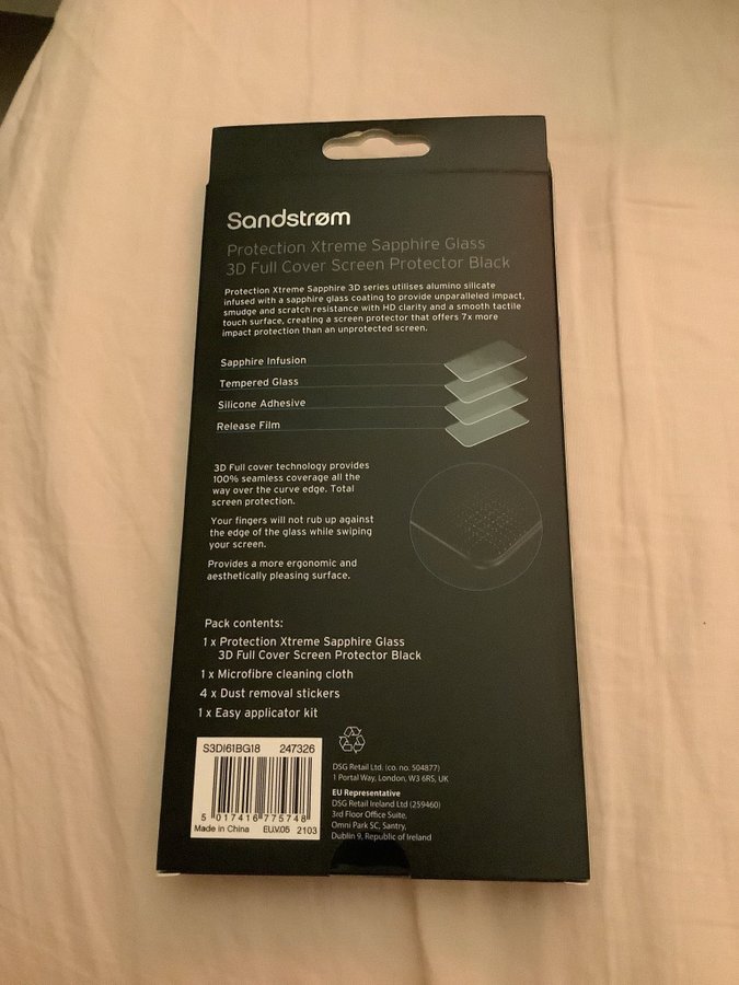 Sandström Ultimate Xtreme iPhone XR/11 skärmskydd