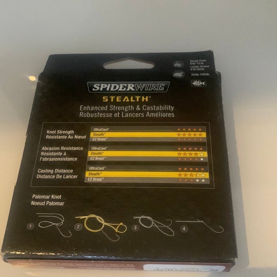 Spiderwire stealth flätlina 0.25 mm