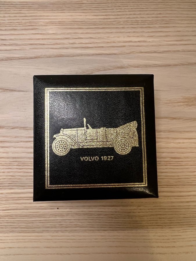 2144M Vtg VOLVO 1927 Bil  1928 Lastbil 6 Dryck underlägg Boxed Set