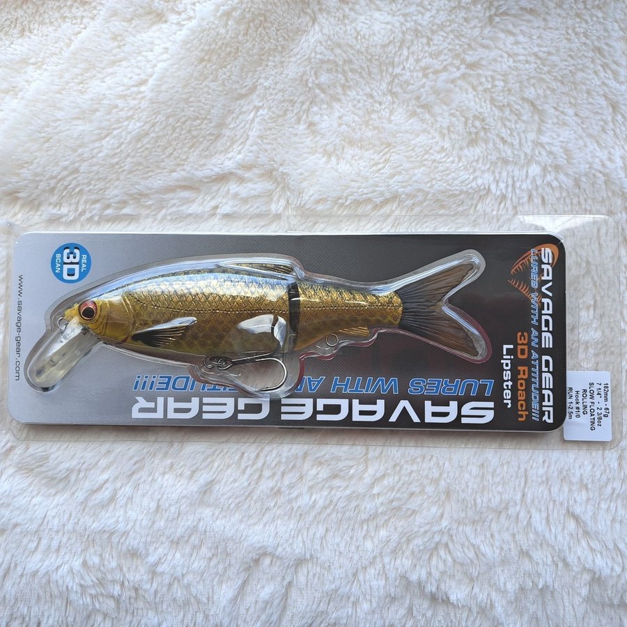 Savage Gear 3D Roach Lipster 182mm, 67g