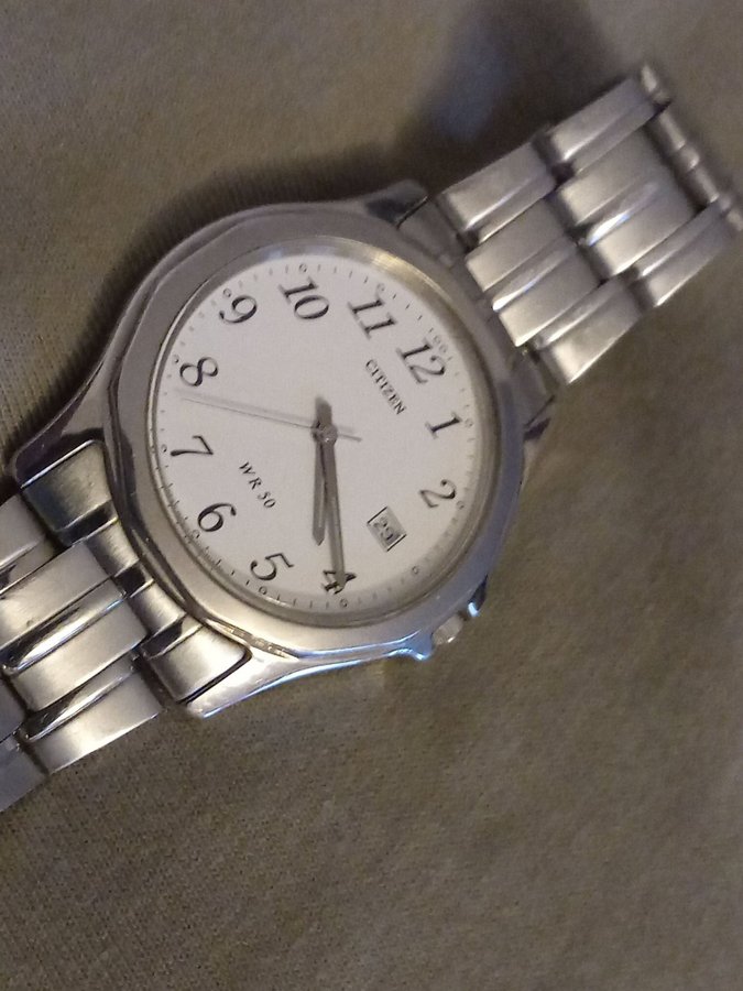 Citizen , Unisex Klocka, Silver färg: