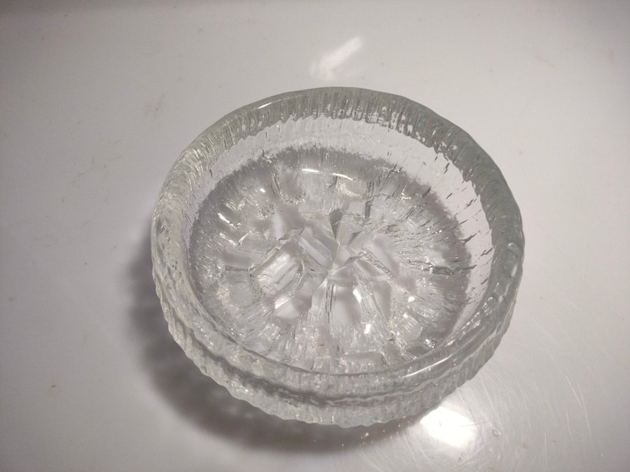 Fin klassisk glasskål LunariaTapio Wirkkala Iittala