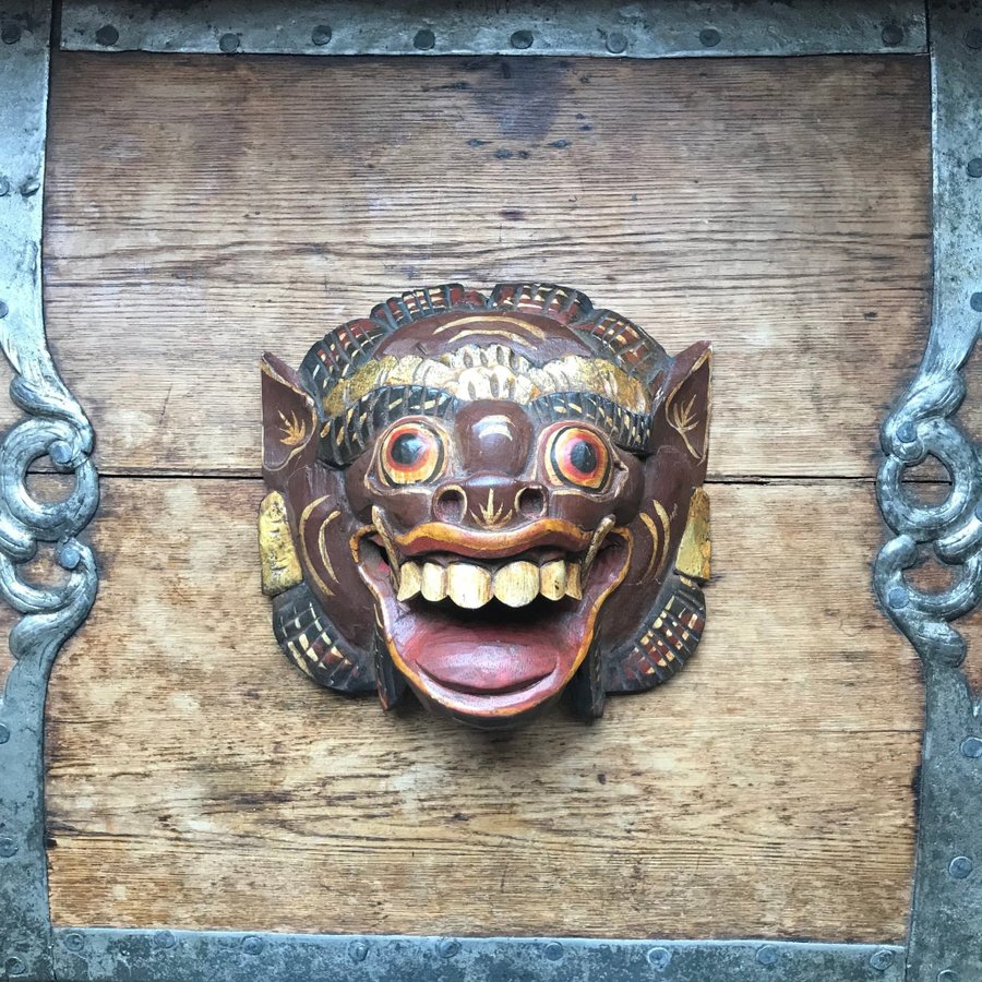 Barong mask från Bali