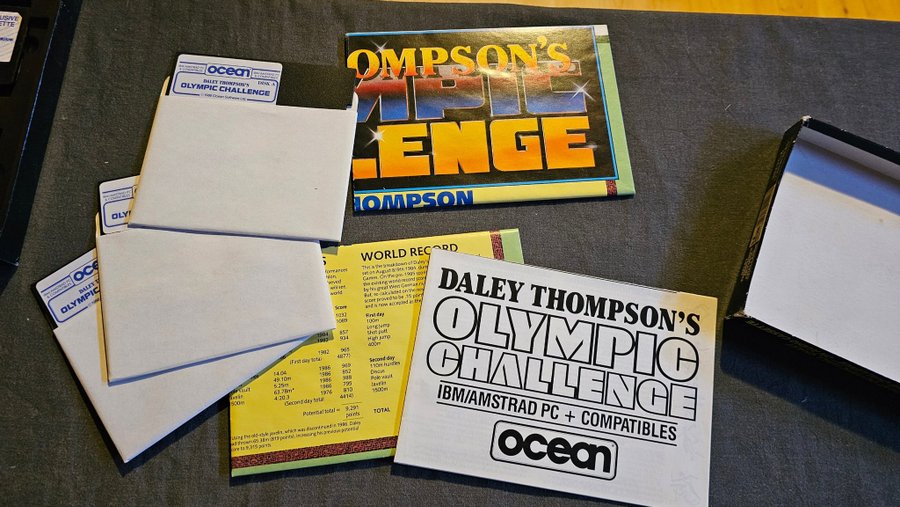 Daley Thompson's Olympic Challenge - IBM PC