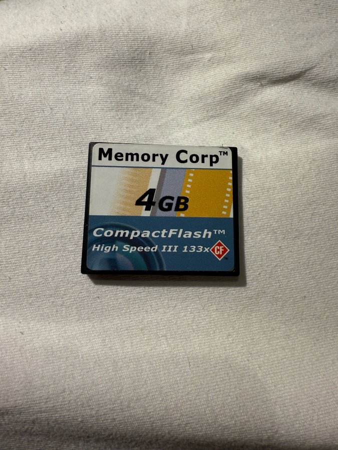 Memory Corp CompactFlash 4GB