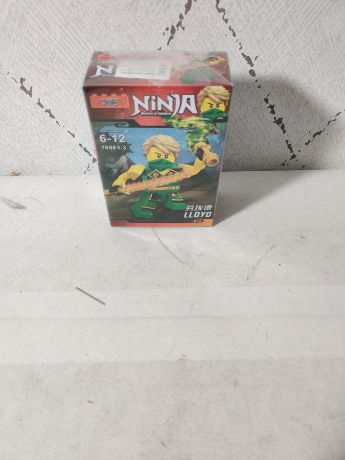 Ninja Minifigur Oanvänd/NY