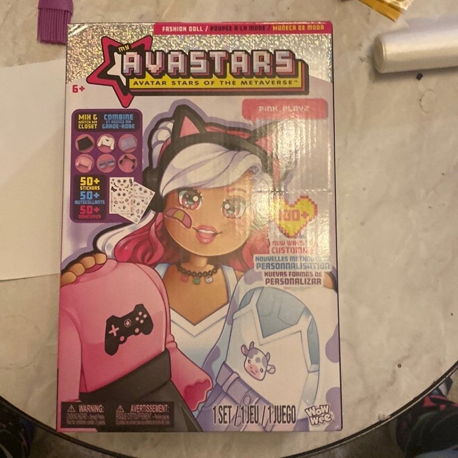 My Avastars Pink_Playz Doll 28cm Roblox