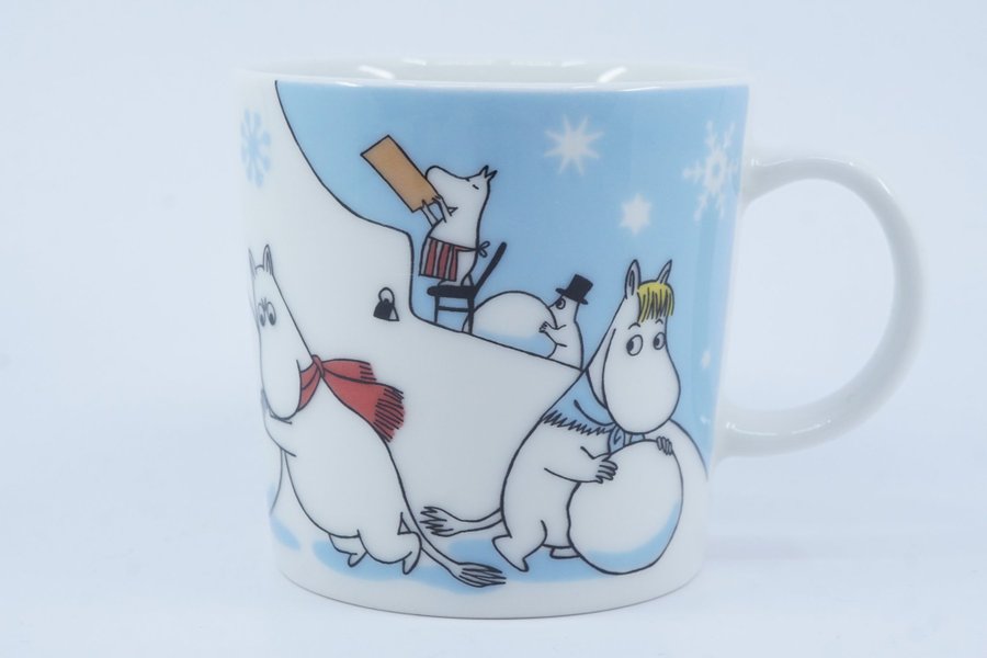 Muminmugg Snölekar / Moomin Mug Winter Games