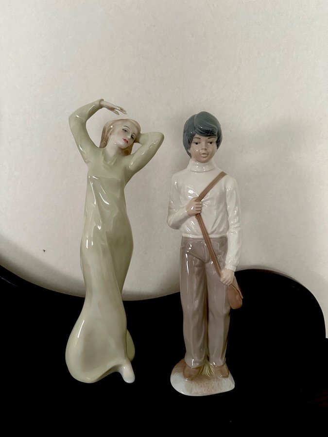 2 st porslinsfigurer 1 från Royal Doulton Reflections