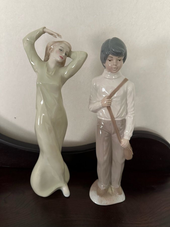 2 st porslinsfigurer 1 från Royal Doulton Reflections