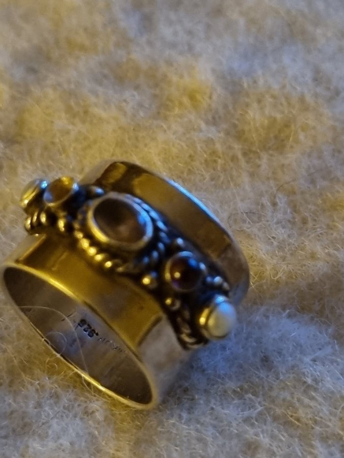 Kumkum silverring 18 mm