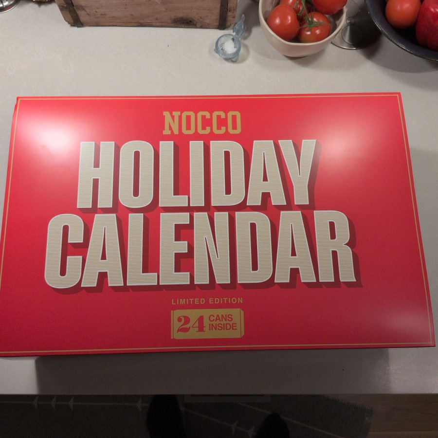 Nocco Julkalender 2024 Holiday Calendar 2024