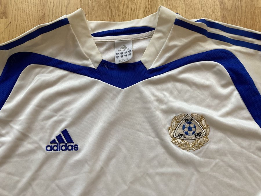 Vintage Adidas matchtröja fotboll Finland storlek XL