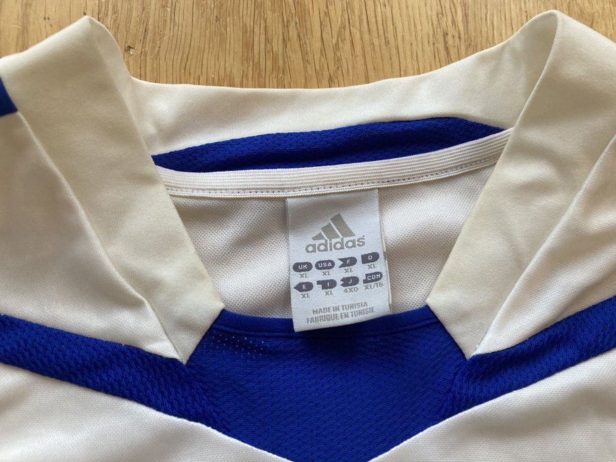 Vintage Adidas matchtröja fotboll Finland storlek XL