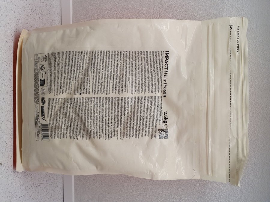 Myprotein Impact Whey Protein Vanilje/Hindbær 5 kg