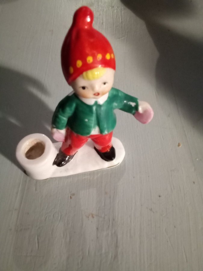 Jultomte ljusstake reto