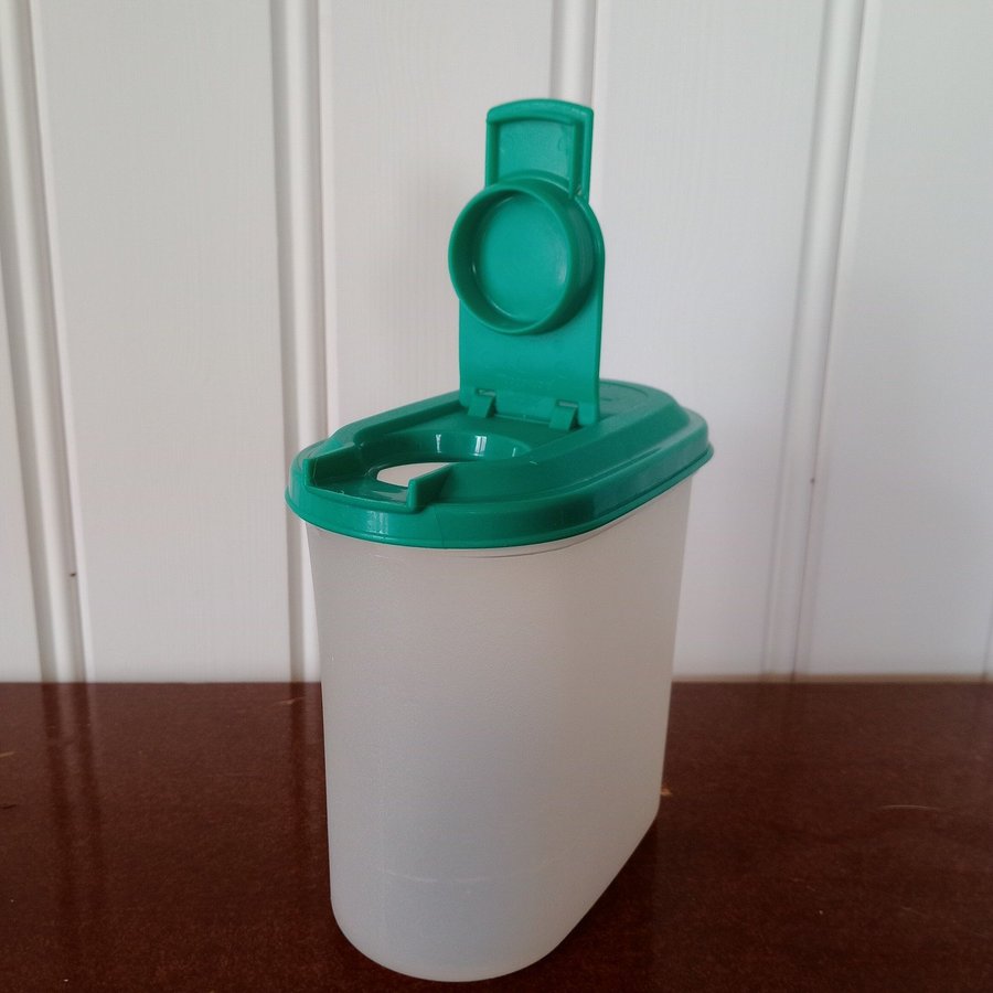 Tupperware modulettkanna 1,3l modulett kanna grönt lock