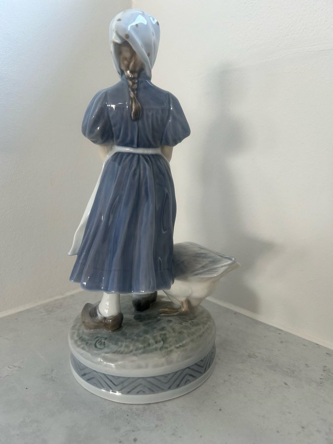 Gåsepige figur fra Royal Copenhagen