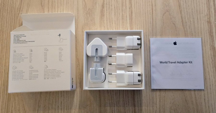 Apple World Travel Adapter Kit (nytt)