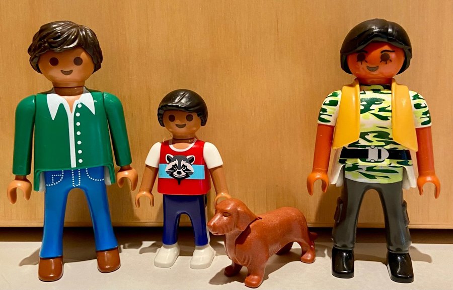 Playmobil Familj med Hund