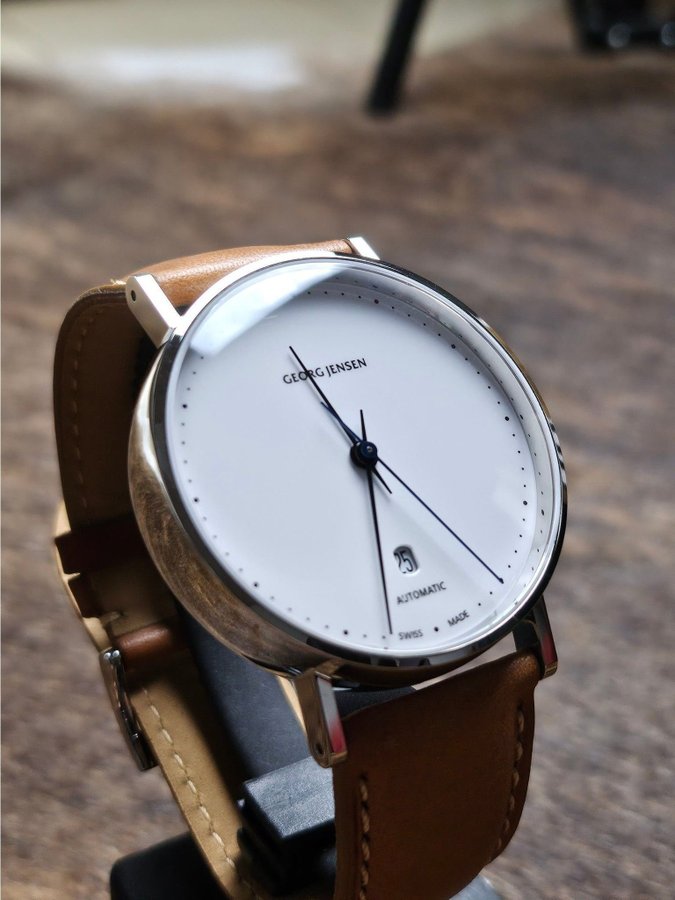 Georg Jensen Koppel Automatic K392- Meget Pæn Stand