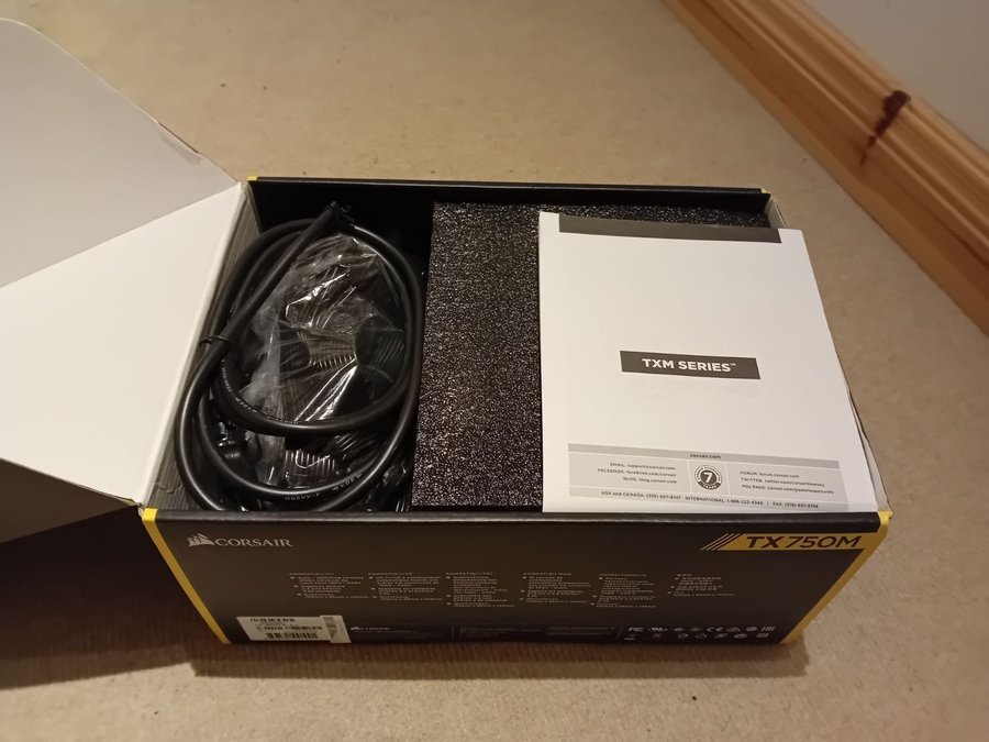 Corsair TX750M 750W Strömförsörjning