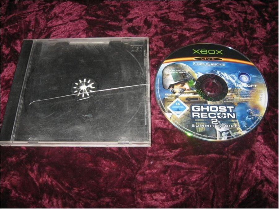 GHOST RECON 2 SUMMIT STRIKE (X-BOX)EJ MANUAL EJ FODRAL