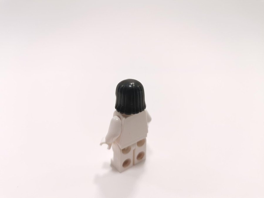 Lego - tillbehör - huvudbonad - dam frisyr - hår - part 4530 - svart