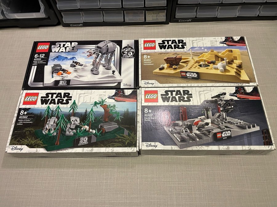 LEGO Star Wars 20-årsjubileumsset - 4 stycken