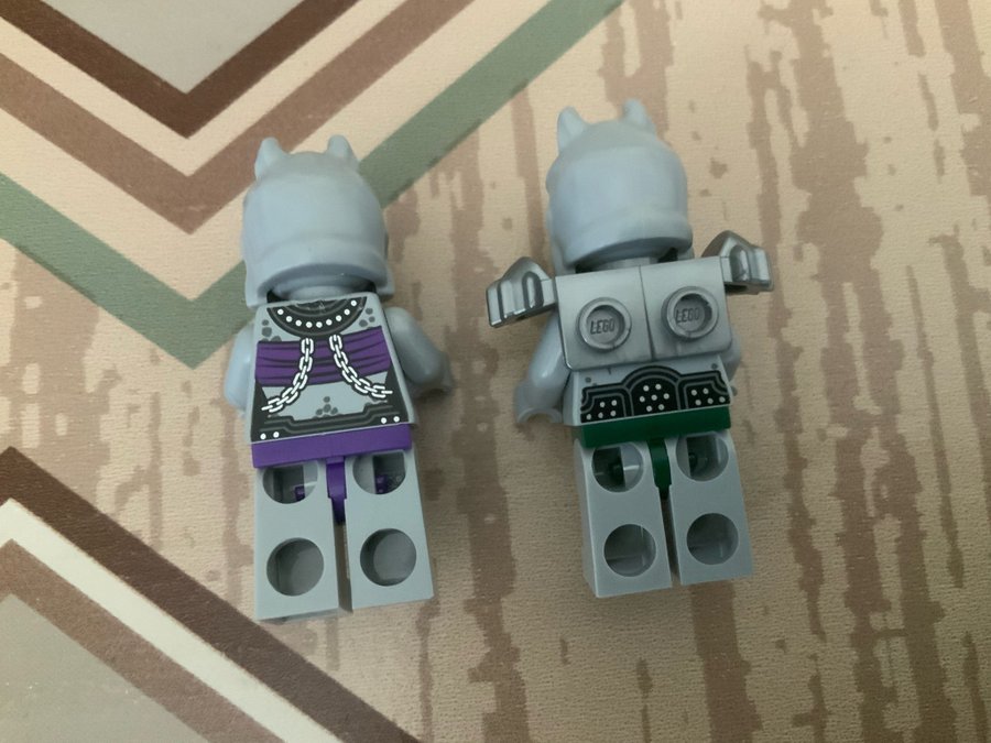 2 st LEGO Minifigurer - Rhino Warriors