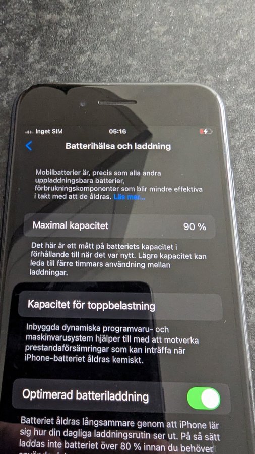 iPhone SE (2020) Svart