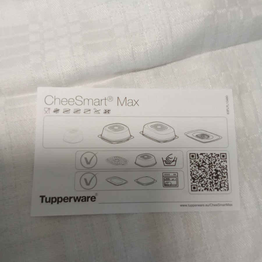 Tupperware Cheesmart/ ostkupa kvadrat NY