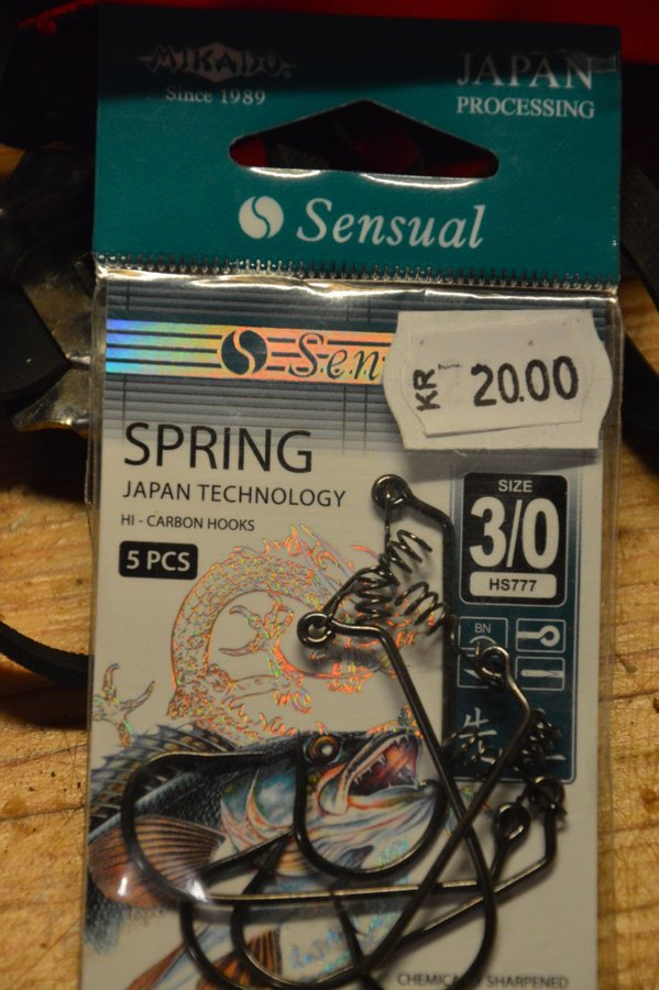 Mikado Spring 5-pack stl 3/0 Helt ny