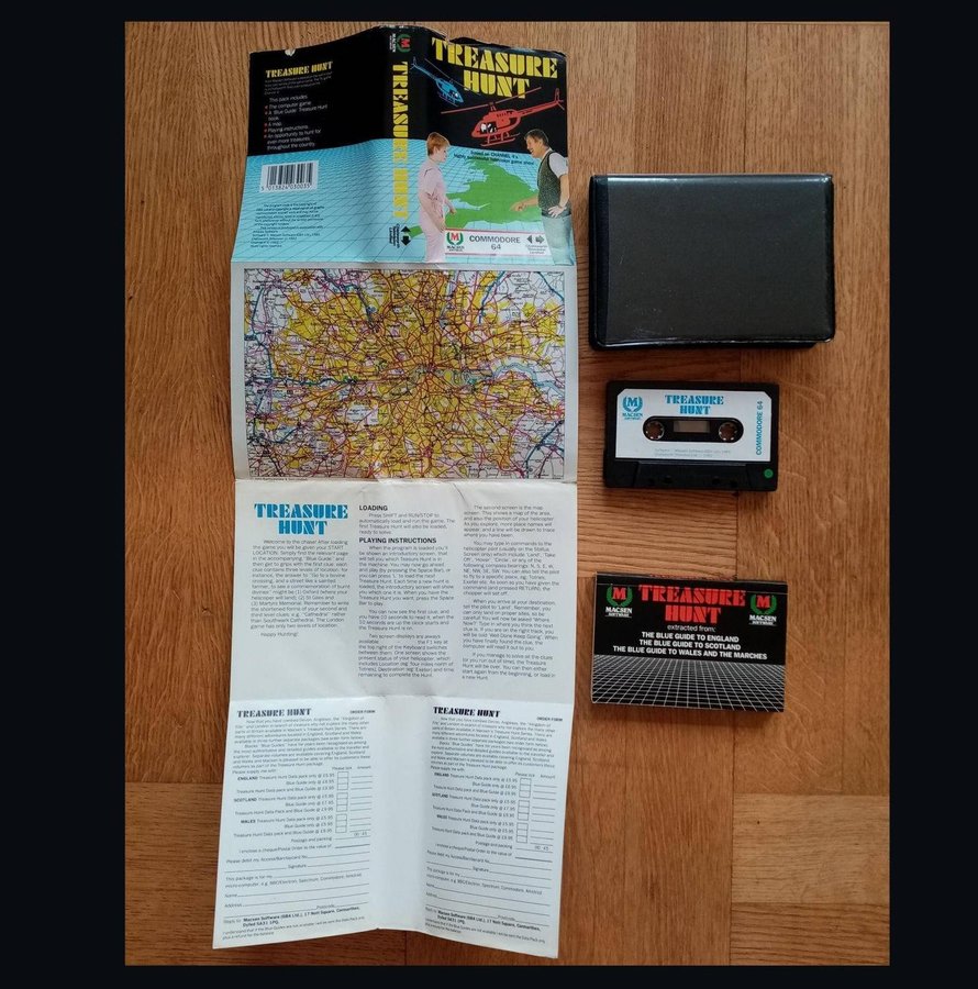 Treasure Hunt (Macsen Software) - Commodore 64 / C64 Spel