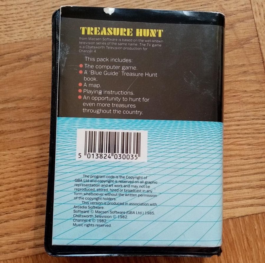 Treasure Hunt (Macsen Software) - Commodore 64 / C64 Spel