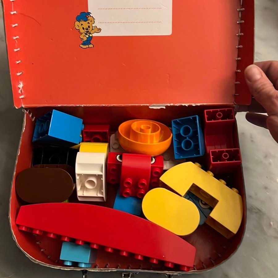 Bamse Resväska med LEGO