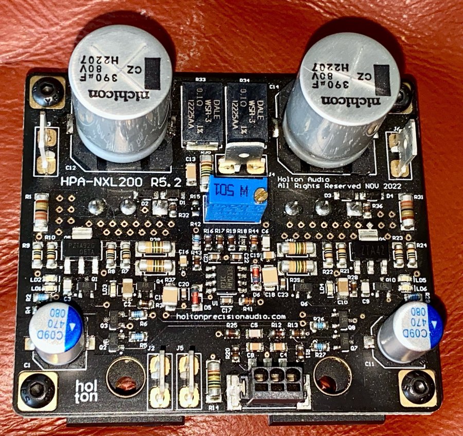 2 st Holton monoförstärkare Audio HPA-NXL200 R5.2