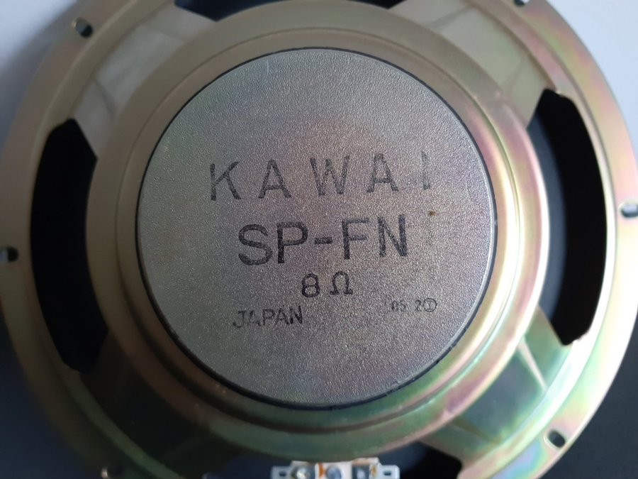 KAWAI 12 Tum JAPAN 8 ohm Högtalarelement SP-FN