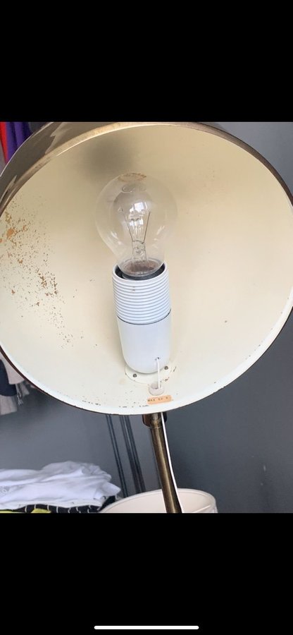 BORDSLAMPA Bergbom modell B075 i mässing design Eje Ahlgren