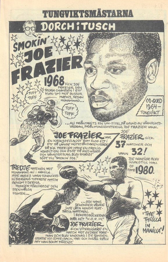 Världsmästare i tungviktsboxning: Joe Frazier