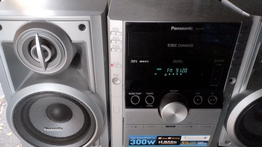 Panasonic Sa-AK350 CD STEREO SYSTEM