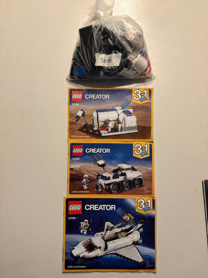 LEGO Creator 3-i-1 31066 Rymdfarkost