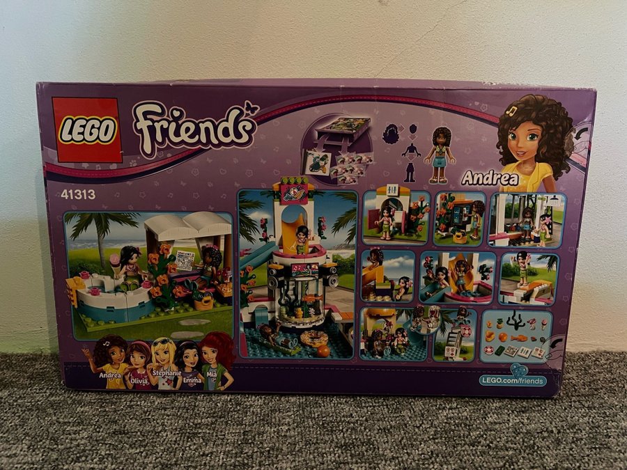 Uåbnet - 41313 LEGO Friends Heartlake Summer Pool