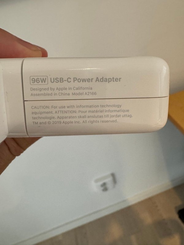 Apple 96W USB-C Power Adapter