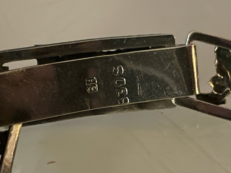 Vintage armband i äkta silver 830 S