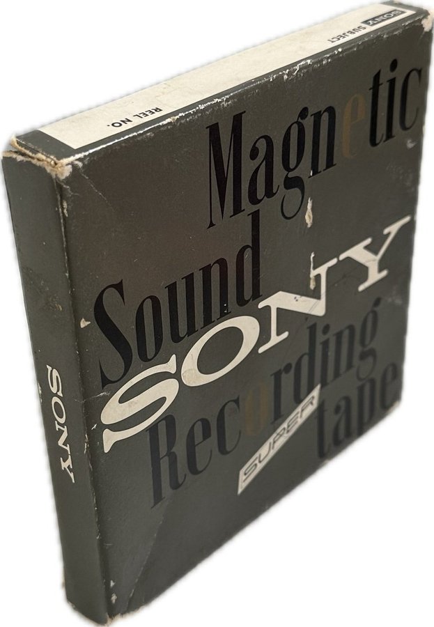 Vintage 1964 Reel to Reel 5" Tape SONY DEMONSTRATION TAPE 4 track King Records