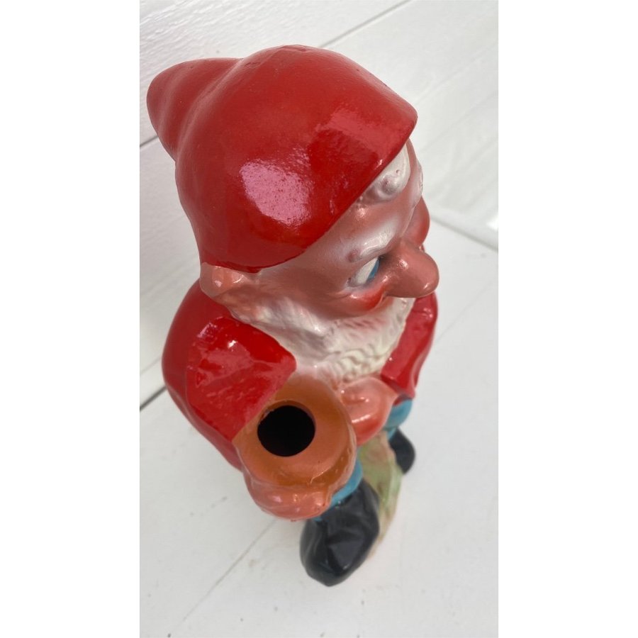 Antik Tomte Ljusstake Retro